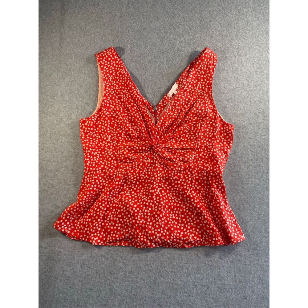 Rebecca Taylor Malia silk peplum top 10